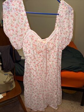 Kingston Pink Floral Mini Dress